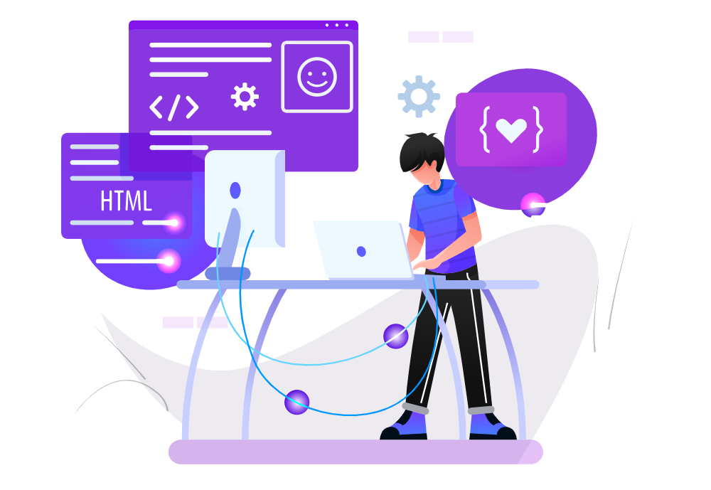 About Me Illustration